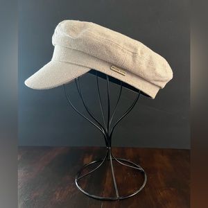 Gigi Pip Linen Newsboys Cap